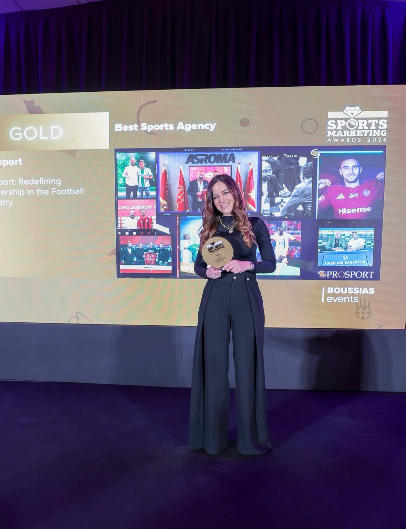 The Best Sports Agency gold recognition at the Sports Marketing Awards 2026